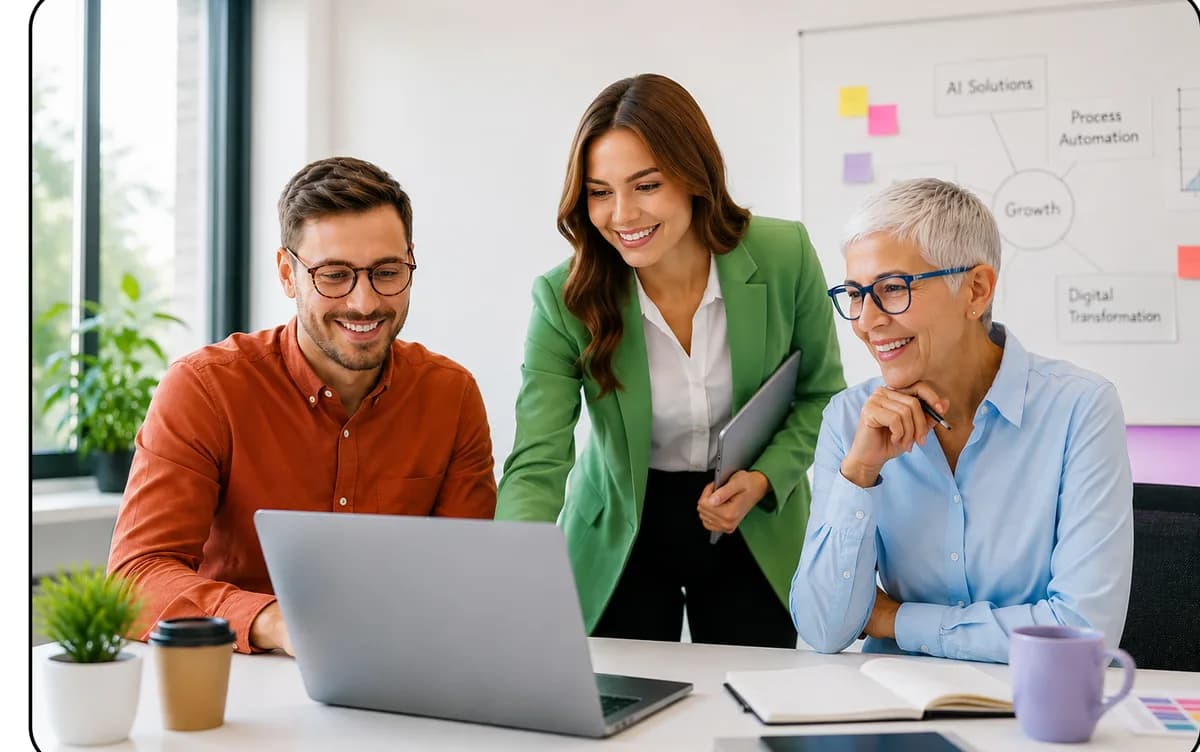 The YeloBase team collaborating